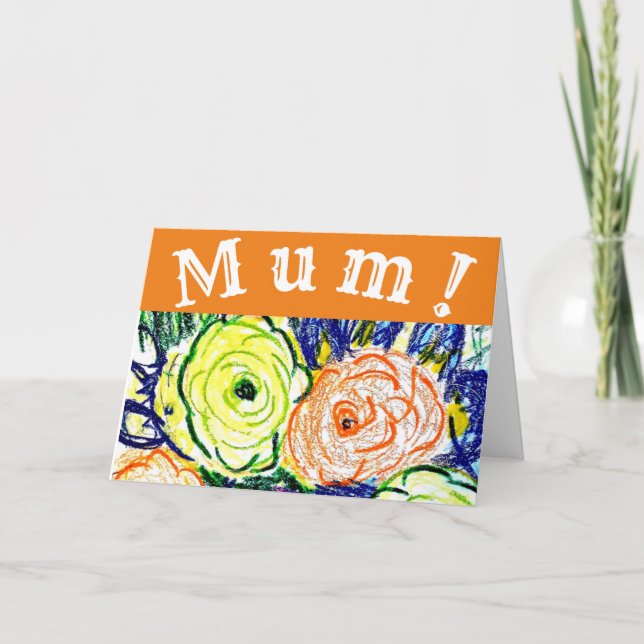 MUM! Karte (Vorderseite)