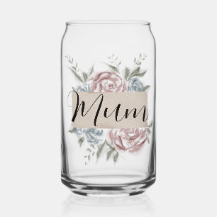 Mum - Latte Glas - Muttergeschenk - anpassen