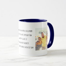 Mum Limerick vom weltgrößten Sohn des 2. Fotos Tasse