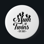 Mum Of Twins 2021 Button<br><div class="desc">Mum Of Twins 2021</div>