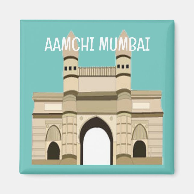 Mumbai Gateway of India Travel Magnet (Vorne)
