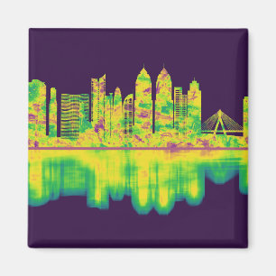 Mumbai India Skyline Magnet
