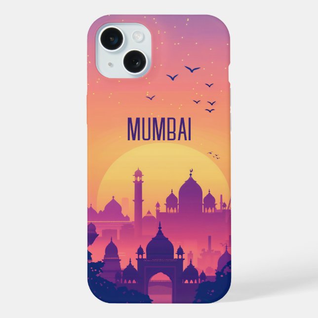 Mumbai iPhone 15 Plus Hülle (Rückseite)