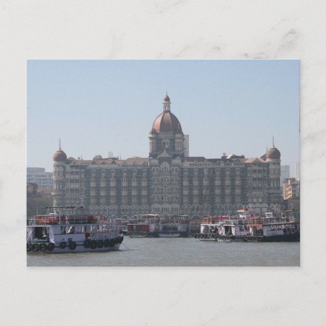 Mumbai taj india postkarte (Vorderseite)