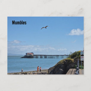 Mumbles / Mwmbwls Postkarte