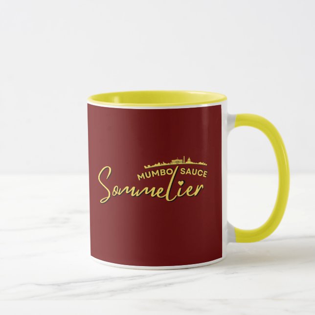 MUMBO SAUCE SOMMELIER, Mug 11oz (Droite)