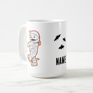Mumie auf freiem Fuß Halloween Kaffeetasse