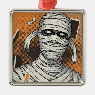 Mumien-Horror-Kunst eingewickelt Ornament Aus Metall