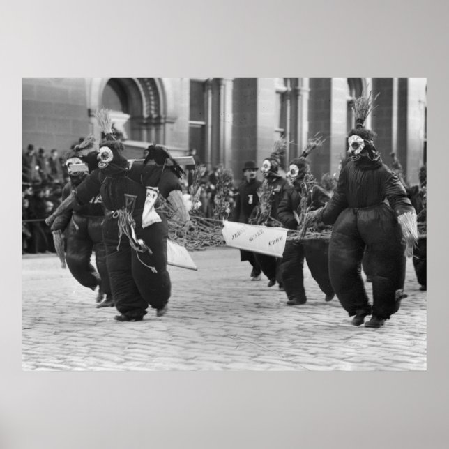 Mummers Parade, Philadelphia, 1909 Poster (Vorne)