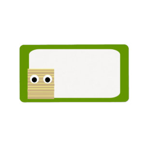 Mummy Adressaufkleber