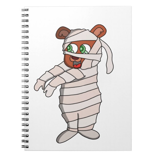Mummy Bear Notizblock (Vorderseite)