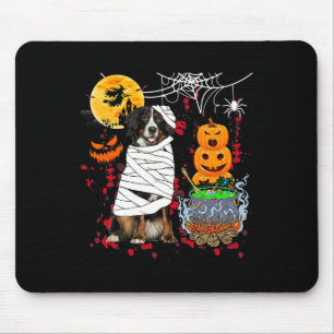 Mummy Berner Sennenhund Halloween Hund Gruselige K Mousepad