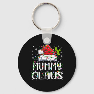 Mummy Claus Weihnachts-Weihnachtsmannmütze passt F Schlüsselanhänger