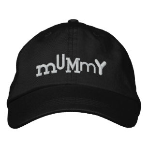 MUMMY Eclectic Style Halloween Stickerei Hut