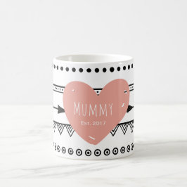 'Mummy Est.2017' Custom White Tasse