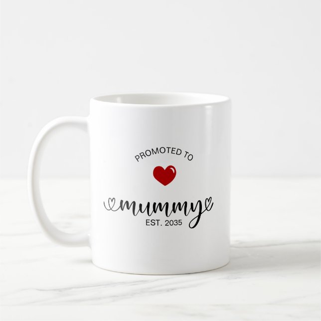 Mummy Established Neues Müttergeschenk Kaffeetasse (Links)