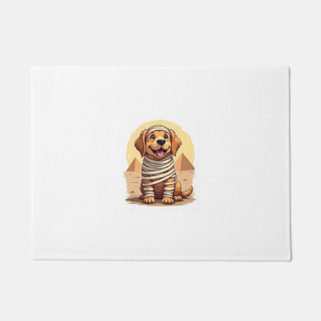 Mummy Golden Retriever Fußmatte (Vorderseite)