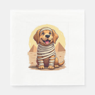 Mummy Golden Retriever Serviette