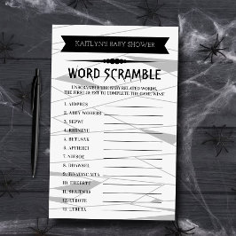 Mummy | Halloween Baby Showspiel Word