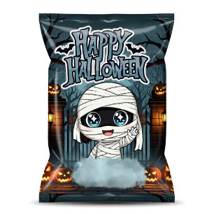 Mummy Halloween Chipstüten Hüllen Partygeschenke Notizblock