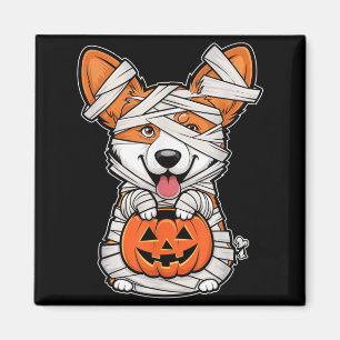 Mummy Kürbis Halloween Pet Hund Magnet