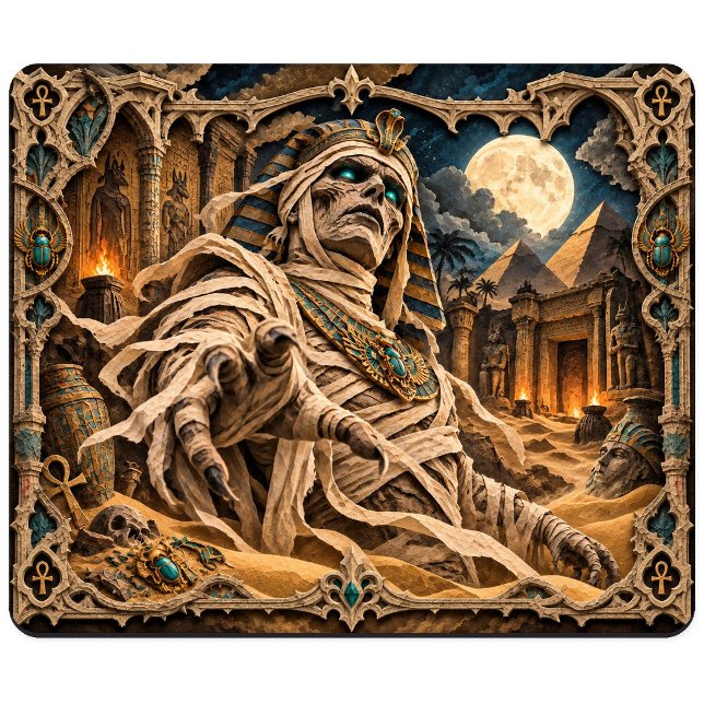 Mummy, Paper Cut Monster Mousepad (Von Creator hochgeladen)