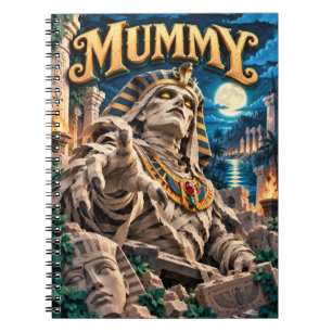 Mummy, Paper Cut Monster Notizblock