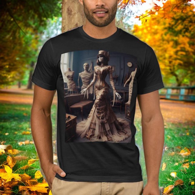 Mummy Queen Steampunk Vintag Viktorianisch T-Shirt (Von Creator hochgeladen)