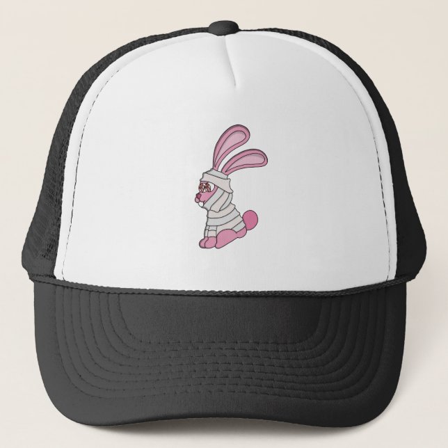 Mummy Rabbit Truckerkappe (Vorderseite)
