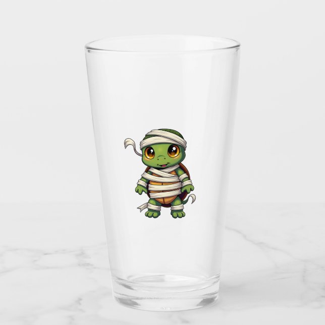 Mummy Turtle Glas (Vorderseite)