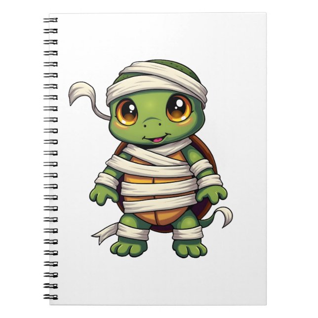 Mummy Turtle Notizblock (Vorderseite)