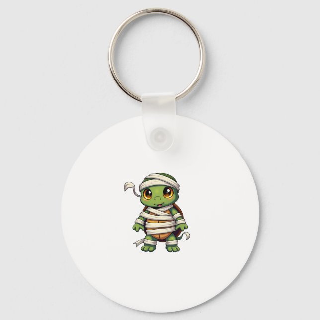 Mummy Turtle Schlüsselanhänger (Vorderseite)