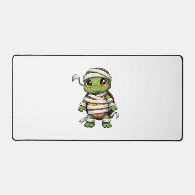 Mummy Turtle Schreibtischunterlage (Vorderseite)