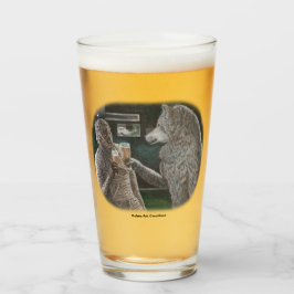 Mummy und Werwolf trinken Fantasie trinken Glas