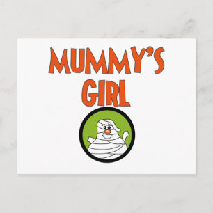 Mummy's Girl T - Shirt and Gifts Postkarte