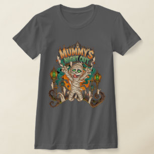 Mummys Halloween-Nacht T-Shirt