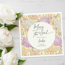Mums the Word Florale Babyparty