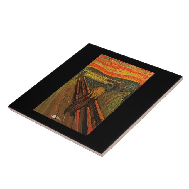 Munch - Der Eisschrei Fliese (Seite)