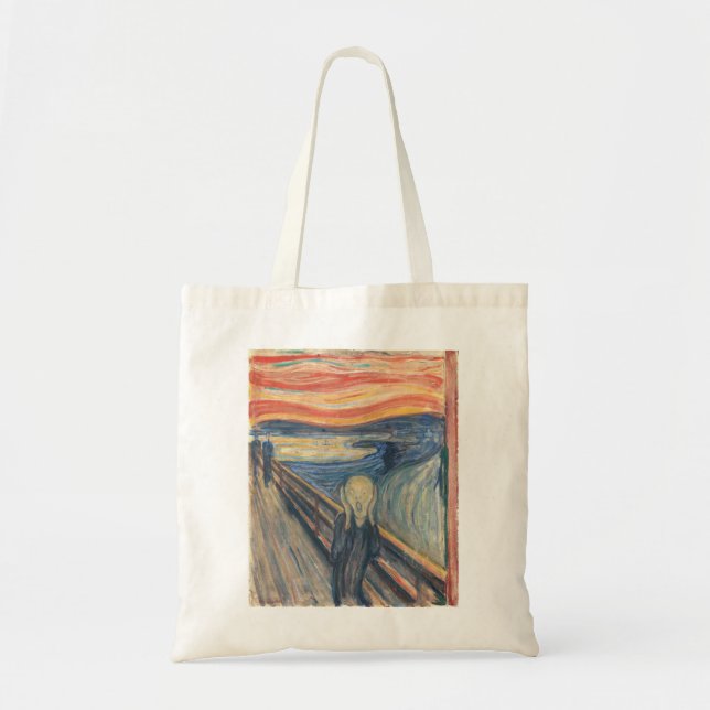 Munch ist der Schrei Tragetasche (Vorne)