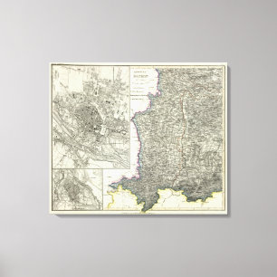 München, Augsburg, Bayern Leinwanddruck