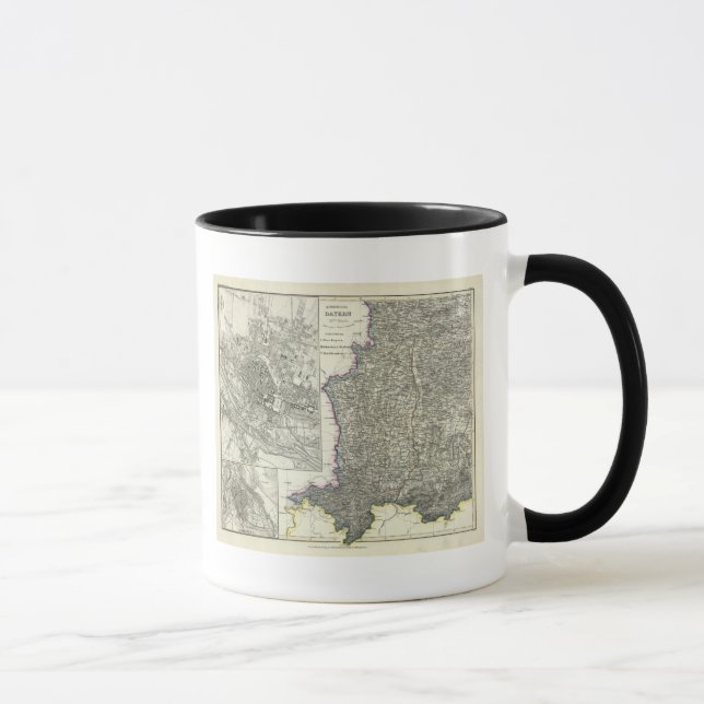 München, Augsburg, Bayern Tasse (Rechts)