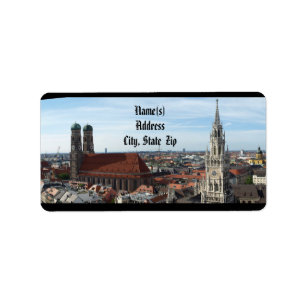 München, Bayerisches Adressetikett