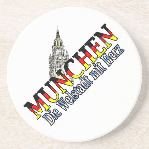 München Bayern Deutschland Deutschland München Get Getränkeuntersetzer