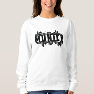 München Deutschland City City City City Cool Funn Sweatshirt
