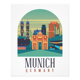 München Deutschland Fotodruck