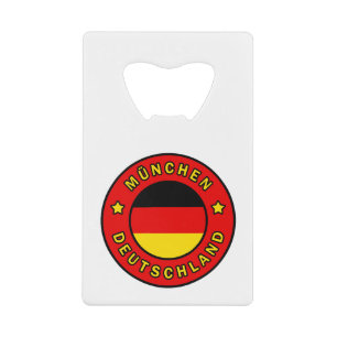 München Deutschland Geldbeutel Flaschenöffner