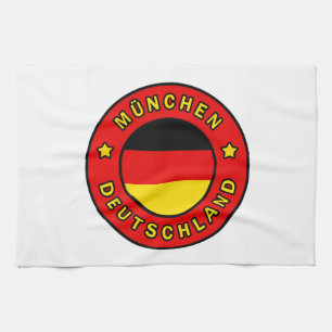 München Deutschland Geschirrtuch