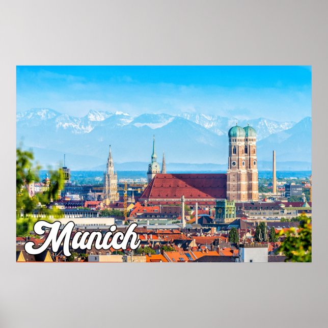 München, Deutschland Poster (Vorne)