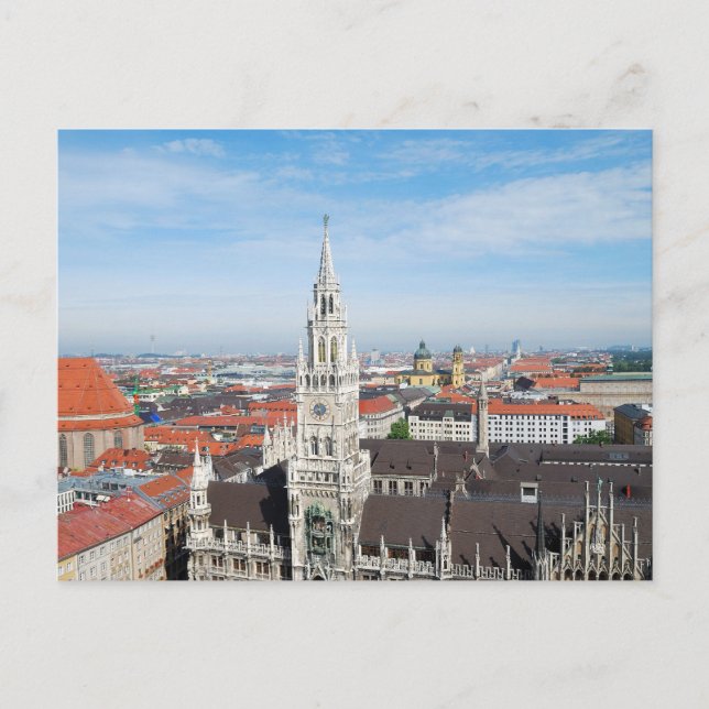 München, Deutschland Postkarte (Vorderseite)