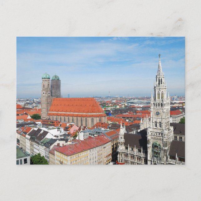 München, Deutschland Postkarte (Vorderseite)